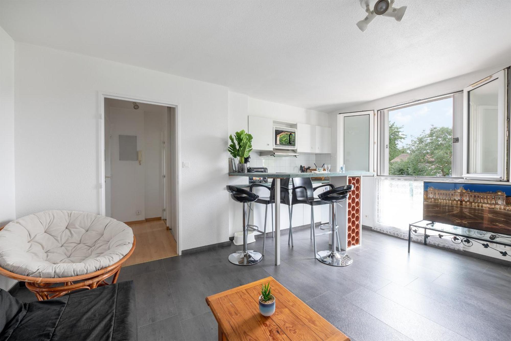 툴루즈 T2 Rangueil - Terrasse + 2 Parkings - 4 Personnes 아파트 외부 사진