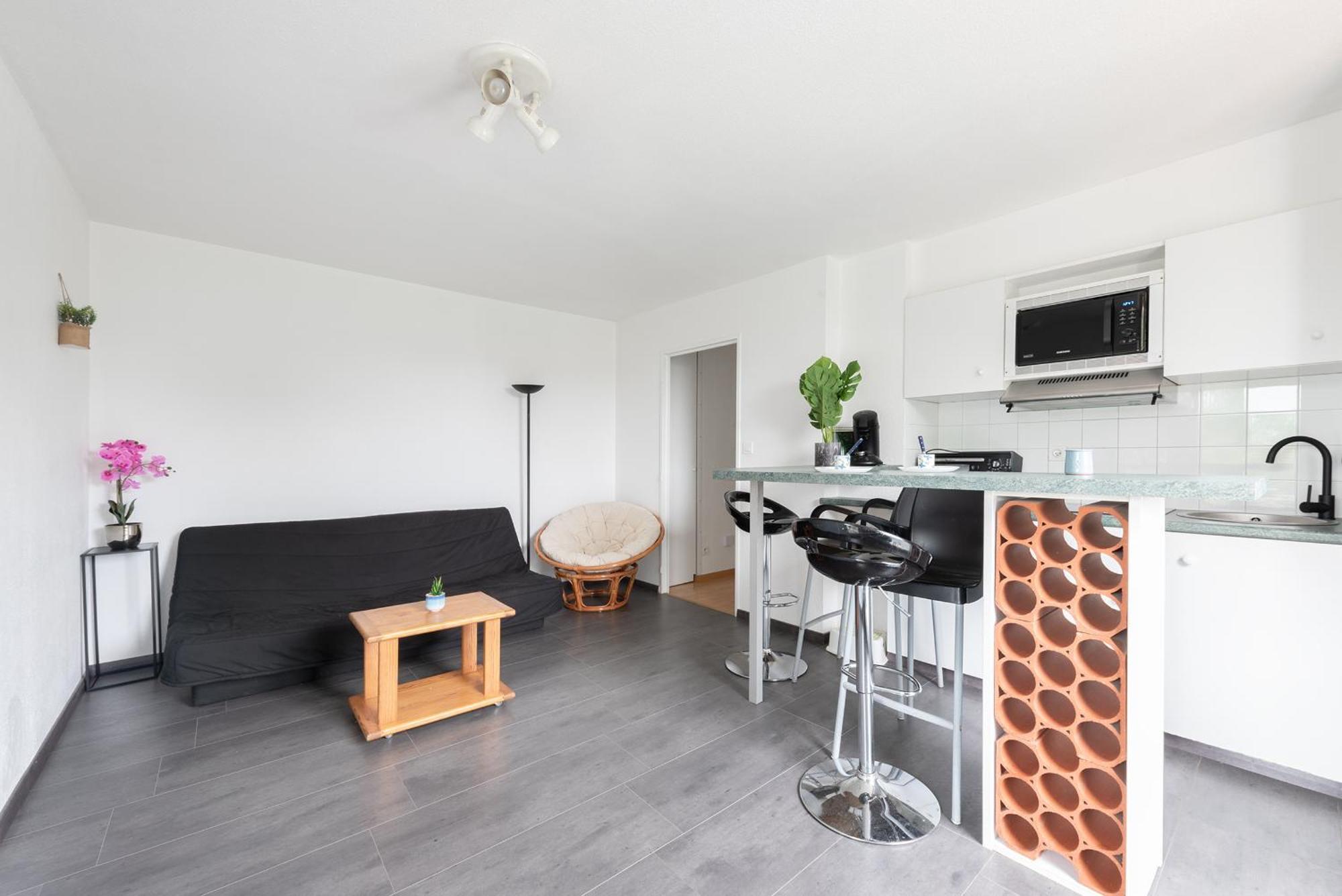 툴루즈 T2 Rangueil - Terrasse + 2 Parkings - 4 Personnes 아파트 외부 사진